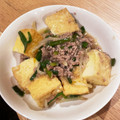 Okecchan's cooksnap of when they made もやしとにらとひき肉と厚揚げ炒め煮.