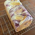 パンダパン405's cooksnap of when they made ✾マーブル食パン✾~シートの折込み方法~.