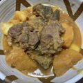 走るかな？'s cooksnap of when they made 圧力鍋で♪豚すね肉とじゃがいもの煮物.