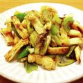 かなりんココりん's cooksnap of when they made 超簡単！長ねぎと油揚げの塩炒め.