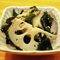 かなりんココりん's cooksnap of when they made れんこんとわかめのナムル.