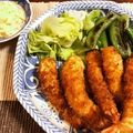 おじ☆さん's cooksnap of when they made 簡単！手作りタルタルソースでエビフライ.