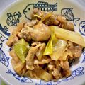 PJT2501's cooksnap of when they made 親鳥で作る鶏肉のすき焼き.
