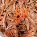 こずっぺ's cooksnap of when they made きんぴらごぼう蓮根入り.