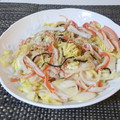 スタイリッシュママ's cooksnap of when they made ‎❀̸白菜とカニカマの塩こんぶ和え‎❀̸.