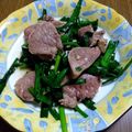 クック00Q0QZ☆'s cooksnap of when they made 豚タン葱塩焼き.