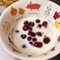 諭梨奈's cooksnap of when they made 寒い日にほっこり！超簡単☆あずき豆乳.