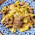 こはるママ♡'s cooksnap of when they made 豚こまとキャベツのオイスター卵炒め.