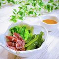 Satoco❋'s cooksnap of when they made 菜の花とホタルイカの酢みそ和え♪.