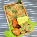 〜みみ〜's cooksnap of when they made お手軽♪簡単♪エビピラフ　.