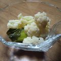 初レポまにあ's cooksnap of when they made カリフラワーの和風ピクルス.