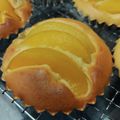 クックW4ULV6☆'s cooksnap of when they made ノンバター★黄桃のカップチーズケーキ.
