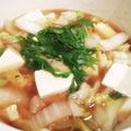 Nöööla♡'s cooksnap of when they made 「減らソルト」豆腐と白菜のとろみ生姜煮.