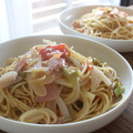 みるく茶's cooksnap of when they made マヨでコクうま♪簡単パスタ.