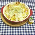 みかかめ's cooksnap of when they made パンの耳を食べきる！コーンスープグラタン.