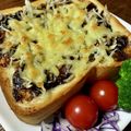 ☆さぶ☆☆'s cooksnap of when they made ＊新感覚！海苔しらすチーズトースト＊.
