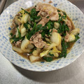 ミアンミアン's cooksnap of when they made 豚こまと白菜とニラの中華炒め.