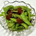 にきけん's cooksnap of when they made 簡単♡枝豆七変化③焦がしにんにく醤油編♡.