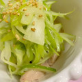 ゆっくん1129's cooksnap of when they made ささみと長ねぎの旨塩わさび和え.
