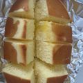 Lue♡'s cooksnap of when they made 市販チーズ蒸しパンが焼チーズケーキに♡.