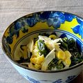 かっちゃん杉's cooksnap of when they made ワカメとコーン玉ねぎの辛子マヨサラダ.