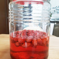 anzujyamu's cooksnap of when they made いちご酢〜簡単手作り〜.