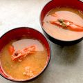Moggieneko's cooksnap of when they made 残った殻でえび出汁味噌汁.
