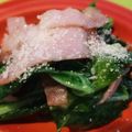 ＲＥＴＳＵＡ．Ｔ's cooksnap of when they made ✽法蓮草とカリカリベーコンの和えサラダ✽.