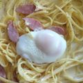 クック4AIALX☆'s cooksnap of when they made 生クリーム不要！簡単カルボナーラ.