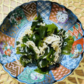 ボブナナ's cooksnap of when they made 新わかめとしらすのべんりで酢和え　.