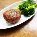 ✿ykyk✿'s cooksnap of when they made 豆腐でふんわり♡鶏ミンチのハンバーグ.