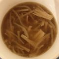 yuuc5's cooksnap of when they made もやしとベーコンの和風コンソメスープ✿.