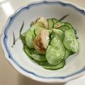 matzoo's cooksnap of when they made ボイルほたてときゅうりのレモンサラダ.