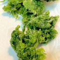 パン大好き☆'s cooksnap of when they made 磯の風味絶品・あおさ海苔の天ぷら.