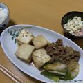 ピンクのたまご's cooksnap of when they made 長ねぎ入り肉豆腐。.
