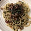 ベティ３'s cooksnap of when they made 【楽めし】大葉と胡桃としめじのスパゲティ.