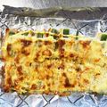 ★雅★'s cooksnap of when they made おつまみに✨ちくわインゲンマヨチー焼き.