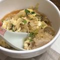 栗丸うさぎ's cooksnap of when they made オートミール卵丼/ダイエット簡単メニュー.