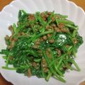 55才のおじさん's cooksnap of when they made 納豆とほうれん草のやみつきサラダ.