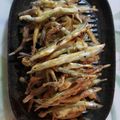 クックるん☆戦隊's cooksnap of when they made かますご（いかなご）の天ぷら.