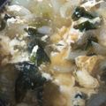 クック8SSYN0☆'s cooksnap of when they made ワカメとふわふわ卵のお吸い物♪.