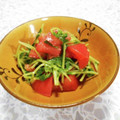 ＠迷子＠'s cooksnap of when they made 簡単♪豆苗とトマトの甘いナムル.
