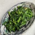 gohanちゃん's cooksnap of when they made かき菜のにんにく炒め.
