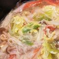 はちみつ音符's cooksnap of when they made 卵とカニカマのスープ春雨.