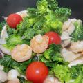 toshio39's cooksnap of when they made プチヴェールとエビのアヒージョ～秋葉区～.