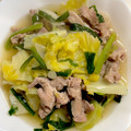 クックGAHPEJ☆'s cooksnap of when they made 春キャベと豚しゃぶ肉の簡単白だしさっと煮.