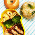 ☆あさ's cooksnap of when they made ただ切るだけ！ハートの卵焼き.