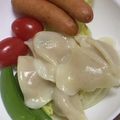 ☆ごはんできた☆'s cooksnap of when they made 水餃子サラダ.