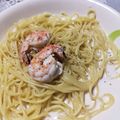 クックQ6E2BB☆'s cooksnap of when they made えびのクリームパスタ.