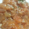 santapeko's cooksnap of when they made *ツナのラタトゥイユ風リゾット*.